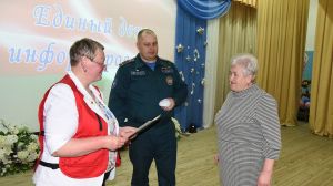 Районная организация Белорусского Общества Красного Креста совместно с Крупским РОЧС провела мероприятие