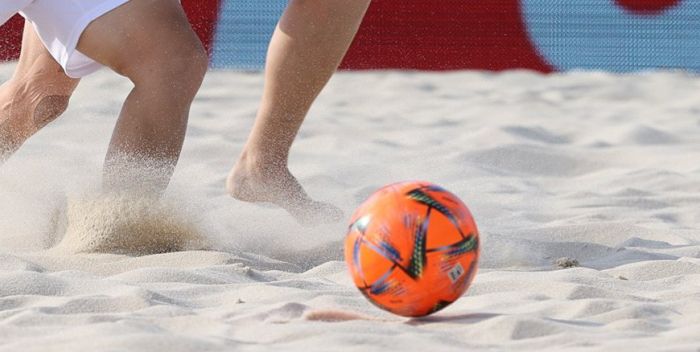 Сборная Беларуси по пляжному футболу на II Играх стран СНГ сыграет с Азербайджаном, Ираном и ОАЭ