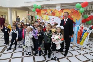 Турчин открыл школу нового поколения в Смолевичах – центр безопасности, кабинет китаеведения, тренажеры