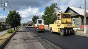 Ремонтные работы значительно преобразили участки дорог в Крупках