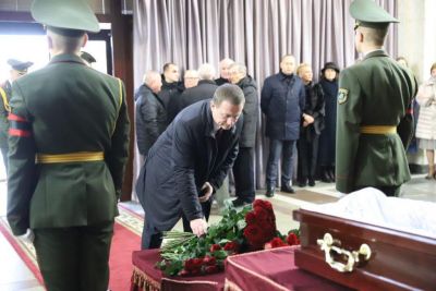 16 ноября прошла церемония прощания с почетным гражданином Минской области Александром Слободой