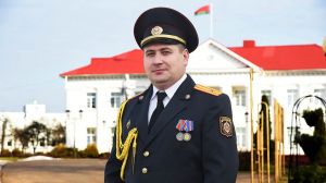 Майор милиции Дмитрий Сергун награжден медалью «За безупречную службу» III степени