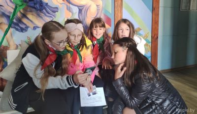 Квест-игра «Пионерский про100р» объединила крупских школьников