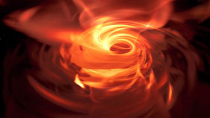 Ученые воссоздали черную дыру в 3D (видео)