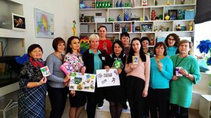 Творческий коллектив Крупского ЦДТ встретил участников педагогического марафона
