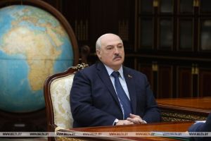 Александр Лукашенко принял с докладом председателя Государственного таможенного комитета