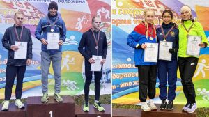 Команда Крупского района – серебряный призер областных соревнований по легкой атлетике
