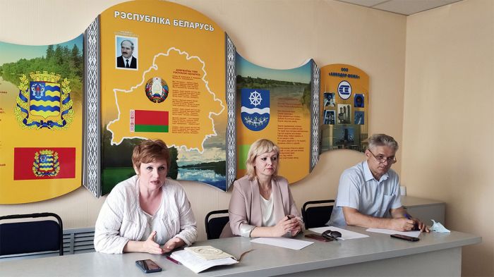 Председатель Минского областного Совета депутатов с рабочим визитом посетила Крупский район
