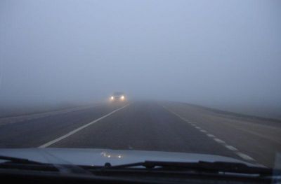 ГАИ напоминает водителям о мерах безопасности в туман