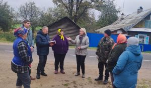 Жители деревни Грицковичи признательны властям за содействие в решении их вопросов