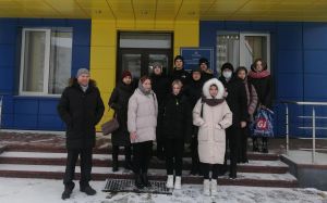 Школьники Крупской гимназии посетили ООО «Амкодор-Можа»