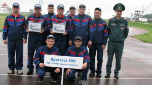 Соревнования среди добровольных пожарных команд и дружин области прошли под Борисовом