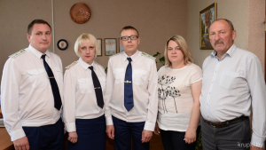 В прокуратуре Крупского района работает молодой, профессиональный коллектив