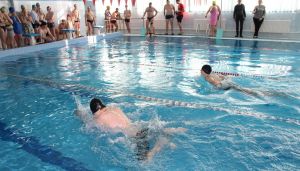 Лучших пловцов среди юношей определили в Крупском районе