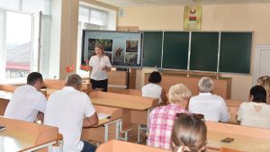Председатель Крупского районного отделения Белорусской партии «Белая Русь» встретилась с представителями организаций