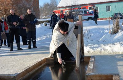 Православные верующие отметили Крещение Господне