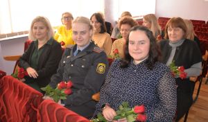 Руководство и сотрудники Крупского РОВД поздравили своих коллег с Днем матери