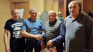 Члены районного отделения БОО «Спасатель» поздравили ветерана Крупского РОЧС