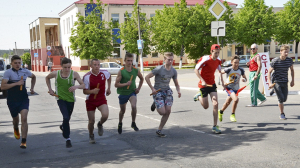 Юные спортсмены из Узнацка в третий раз подряд стали победителями ежегодной эстафеты на призы газеты «Крупскі веснік» (фото)