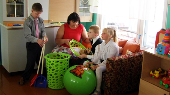 Центр коррекционно-развивающего обучения и реабилитации Крупского района начал учебный год