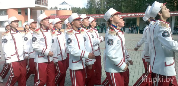 В Зубренке прошел Республиканский слет юных спасателей-пожарных