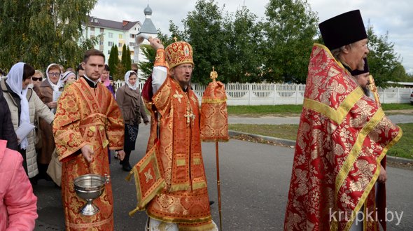 В Крупках прошел Крестный ход