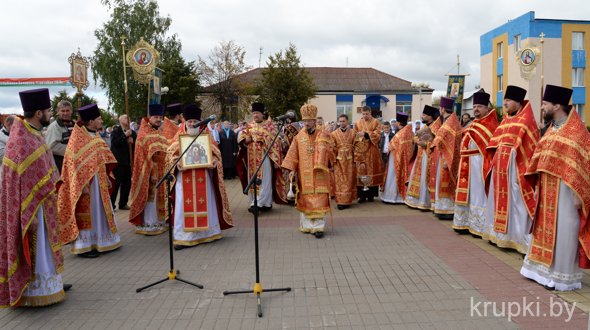 В Крупках прошел Крестный ход