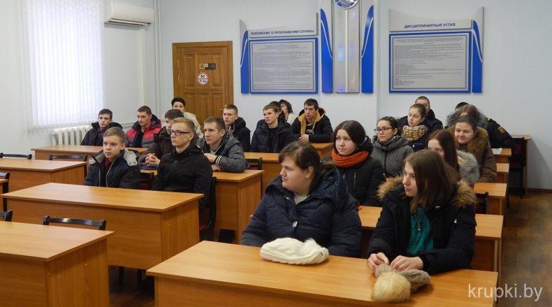 В Крупском отделе охраны прошел «День открытых дверей»