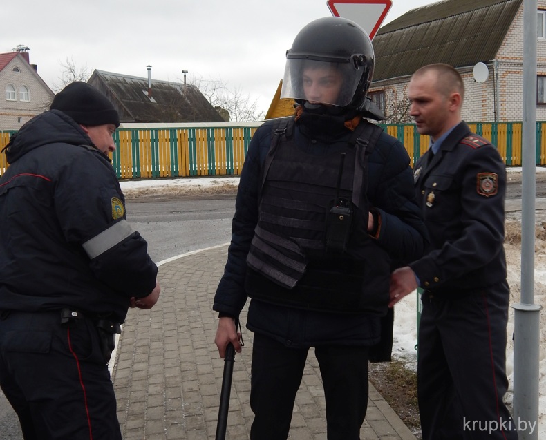 В Крупском отделе охраны прошел «День открытых дверей»