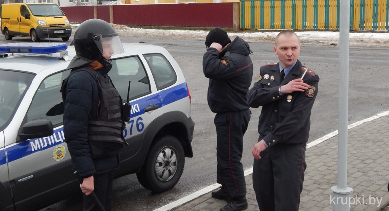 В Крупском отделе охраны прошел «День открытых дверей»