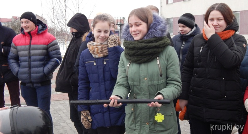 В Крупском отделе охраны прошел «День открытых дверей»