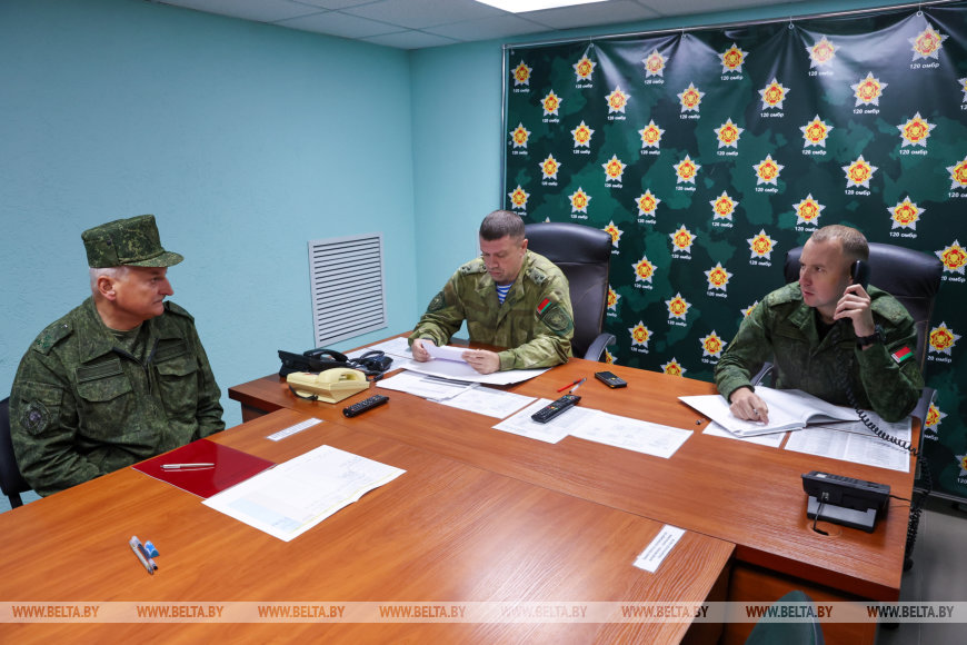 Проверка боеготовности по поручению Президента продолжается в воинской части 120-й отдельной мехбригады 