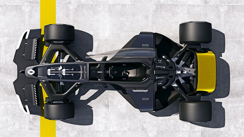 Команда Формулы-1 Renault показала болид будущего R.S. 2027 Vision