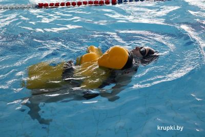 В Крупском районе прошло первенство по спасанию на водах