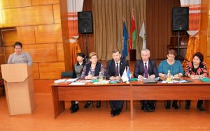 В Крупках провели отчетно-выборную конференцию Белорусского профсоюза работников образования и науки
