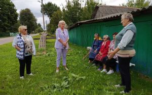 Председатель Крупского районного Совета депутатов  провела встречу с жителями деревни Кленовичи