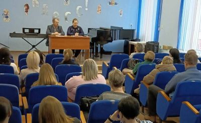 Встреча с делегатом ВНС прошла в Крупской детской школе искусств