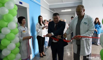 После ремонта в Крупской ЦРБ открылось хирургическое отделение