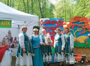 Крупский райком профсоюза работников АПК принял участие в первомайской маевке в парке Победы в Минске