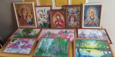 На участках для голосования в Крупском районе организованы выставки
