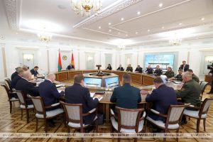 Лукашенко собрал заседание Совбеза по вопросам обеспечения национальной безопасности Беларуси