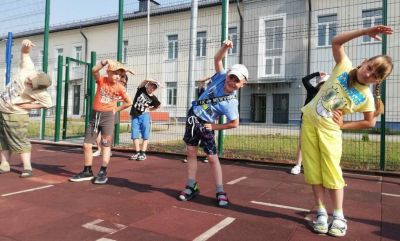 Первый день в лагере «Планета детства» прошел под названием «Крупки информационные»