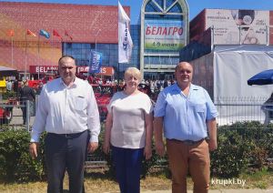 Крупчане посетили международную специализированную выставку “Белагро”