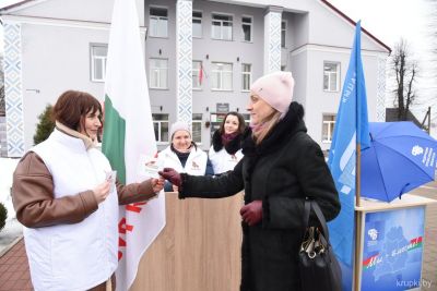 Пикеты по повышению электоральной активности граждан проходят на Крупщине