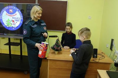 На Крупщине спасатели активно проводят акцию «Безопасный Новый год»