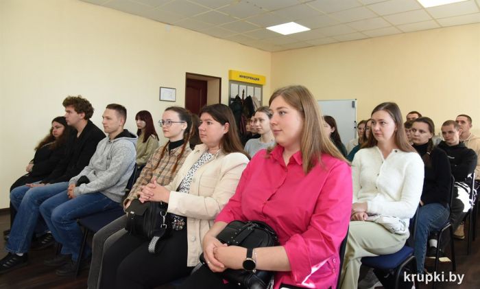 Юрий Корсик с рабочим визитом побывал в Крупском районе