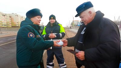 Крупские спасатели, правоохранители и журналист районной газеты выехали в совместный рейд