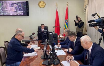 Председатель Миноблисполкома сегодня проводит  личный прием граждан