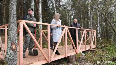 На Селяве обновили и обустроили экологическую тропу &quot;Прошицкие болота&quot;