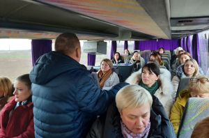 В Крупском района проходит выездное практическое занятие со специалистами исполкомов области